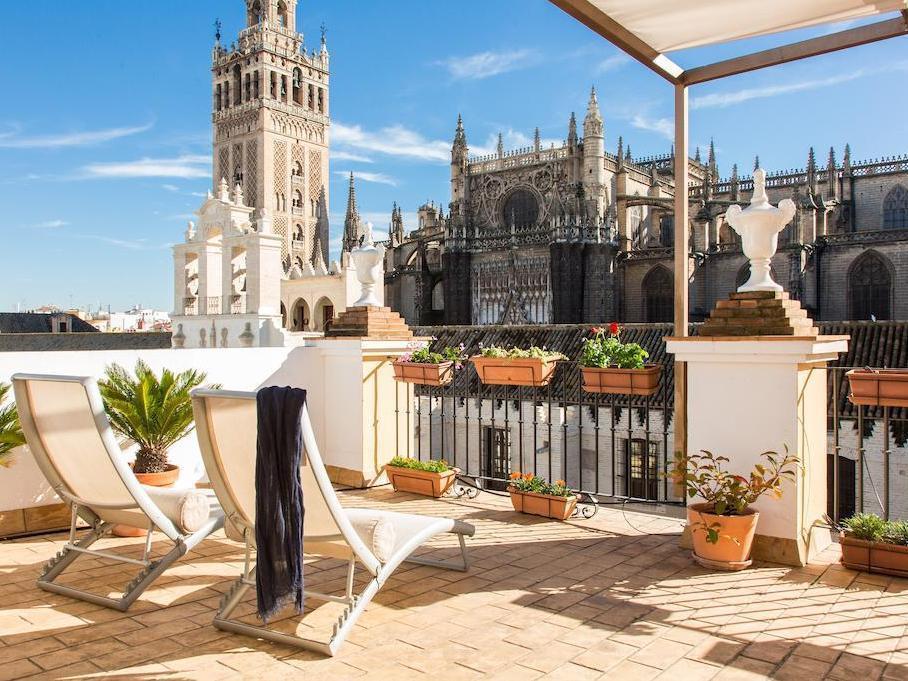 Puerta Catedral Apartments Sevilla Buitenkant foto